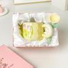 Ins Cute Tulip Mug Design Sense Ceramic Water Cup Souvenir Event Gift Office Coffee Cup