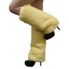 Elegant Soft Furry Leg Warmers Winter Accessory for Women Thermal Warm Fuzzy Plush Boot Cuffs Covers Leg Gaiters Socks