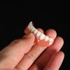 Yousheng Natural Shade Cosmetic Teeth Cover Comfortable Silicone Freedom to Smile Fake Teeth Cover for Dance Hall