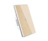 2023 New Arriving Touch Wall Switch Tuya Smart Home Wall Switch US & EU Standard 1/2/3/4 Gang Wall Switch with Metal Bezel