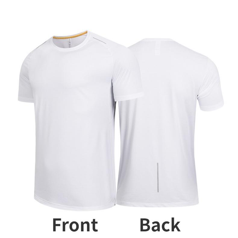 Mens Running Short Sleeve Tees Gym Jogging Tops Outdoor Cycling Sweatshirt Muscle Fit T-shirt for Man Trainin Dry Fit Sweatshirt