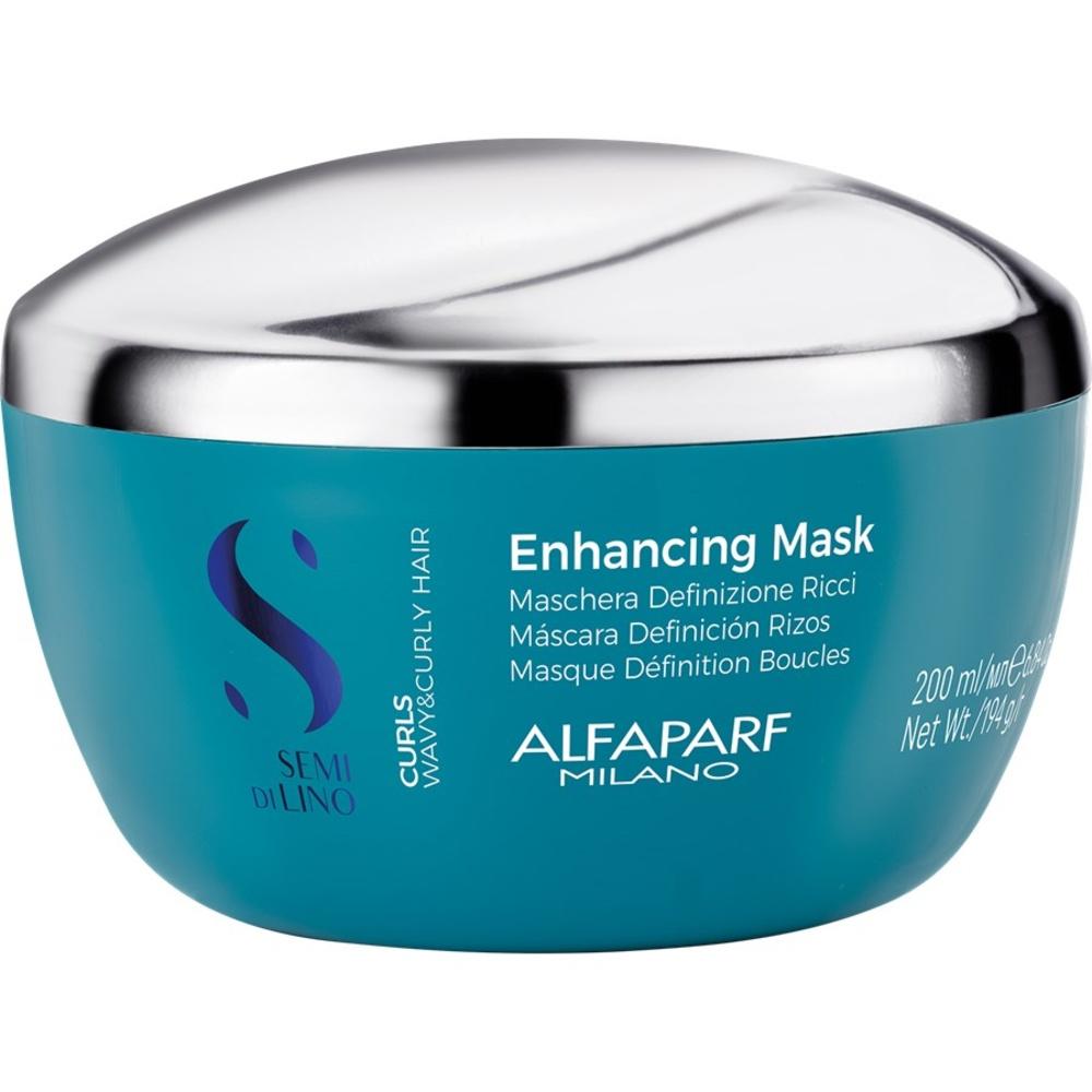 Alfaparf Semi Di Lino Curl Enhancing Hair Mask for Curly Hair, 200ml