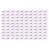 100 Pcs Binder Clips Hollow Heart Shape Strong Clamping Force Metal Small Binder Clips for Office