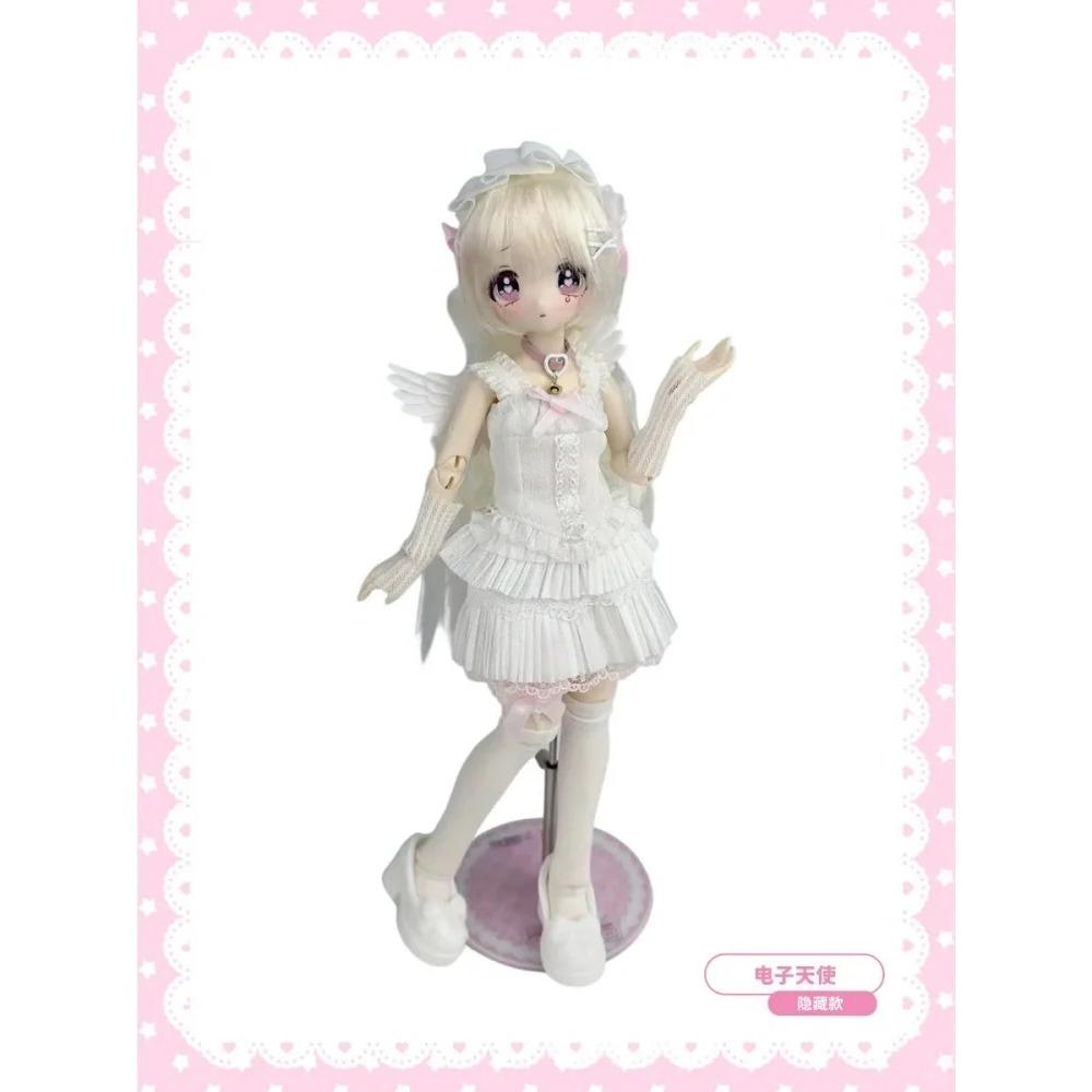 Authen1/6 Bjd Scatola Cieca Miralab Serie Non Toccare la Mia Frangia Bambola Articolata Mobile Set Trapianto Capelli in Gomma