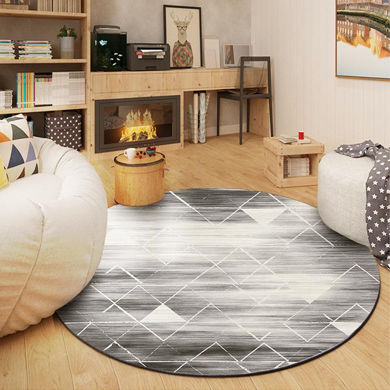 Nordic Abstract Carpet Simple Geometry Living Room Coffee Table Carpet Bedroom Bedside Carpet Chair Mat