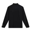 Li Ning Glory Series Casual Long Sleeve Stand Collar Reflective Logo Knitted Sports Jacket Men Jackets Black AWYV017-1