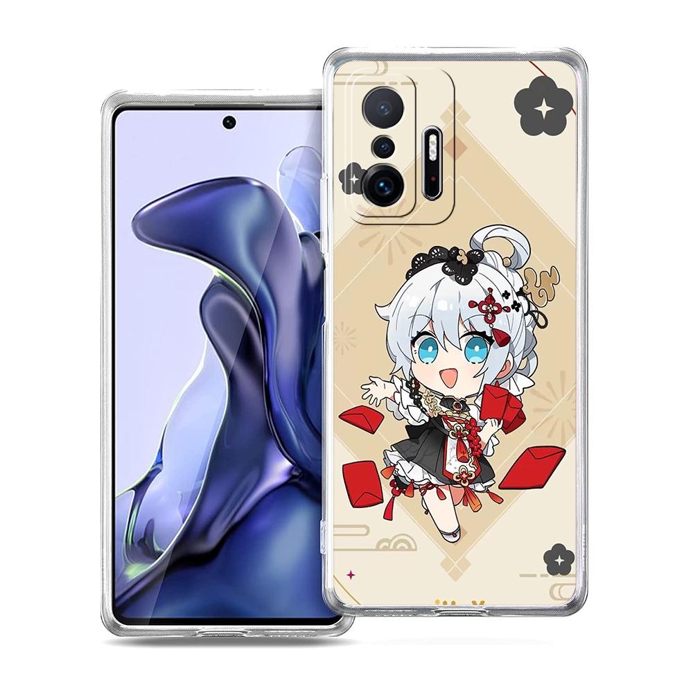Cute Honkai Impact 3rd Game Phone Case For Xiaomi 14 13 12 Lite Mi 11 11X 13T 12T For Poco X5 X4 X3 NFC F5 F4 M4 Pro 5G Cover