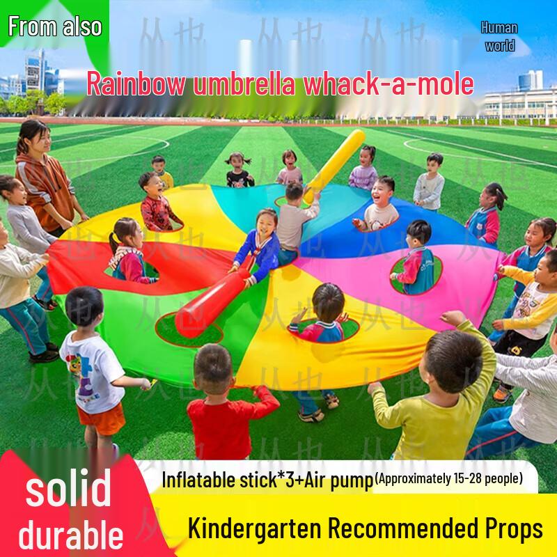 Rainbow Umbrella Whack-a-Mole Game Set