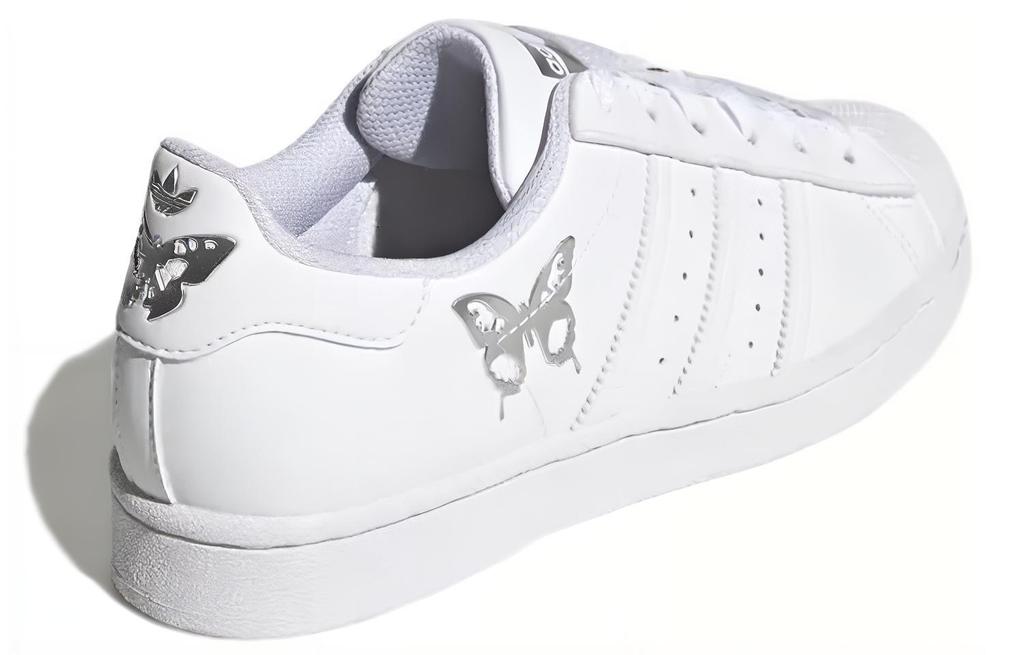 Adidas Originals SUPERSTAR Skateboard Shoes Women's Low Top White/Gray GX2168