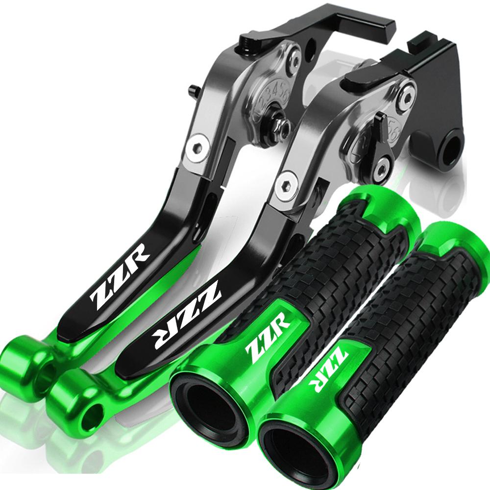 Motorcycle FOR KAWASAKI ZZR250 ZZR400 ZZR600 ZZR1100 ZZR 250 400 600 1100 Brake Clutch Levers Handbar Grips 2016 2017