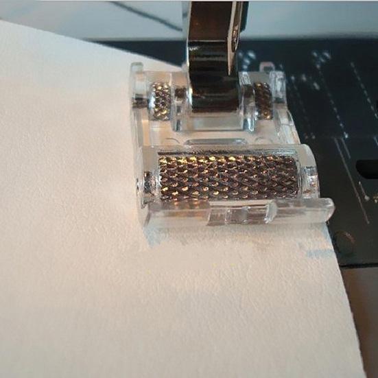 Low Shank Roller Presser Foot for Singer Brother Janome Home Sewing