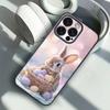 1PC Easter Bunny Eggs Phone Case For iPhone 16 15 14 13 12 17 PRO MAX PLUS Mini TPU Soft To Skin-friendly Case