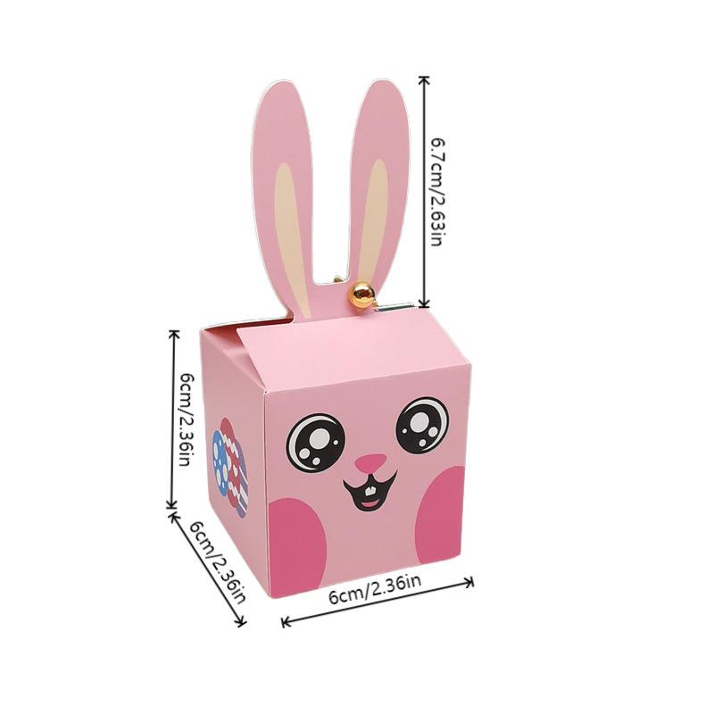 Cross-Border Cartoon Rabbit Candy Box for Weddings, Birthdays, and Festivals - Children's Gift and Party Packaging Box
