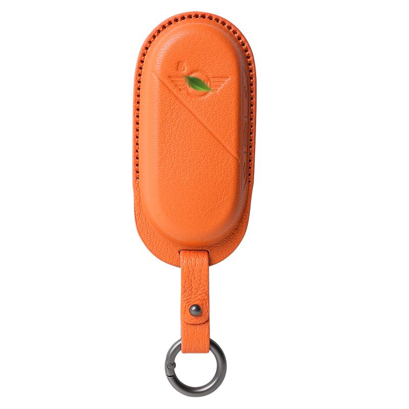 Funda de cuero para llave de coche, Protector de gamuza Fob para Mini U25 J01 J05 F65 F66 2025 2025, accesorios para coche Deyou