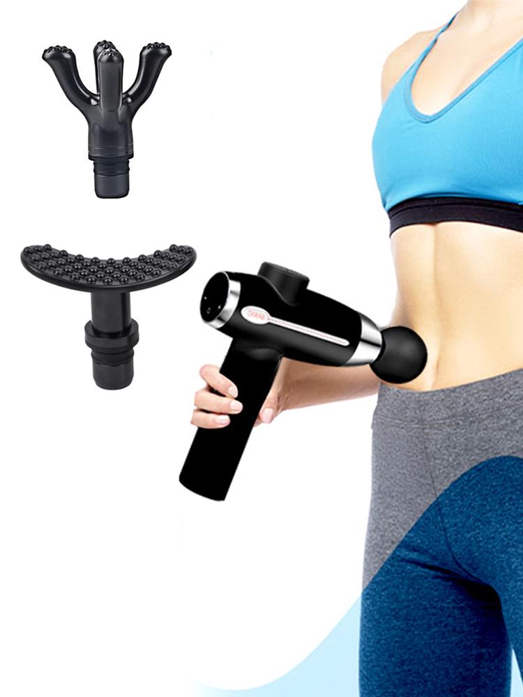 1Pcs Fascia Gun Massager Head Universal Type Massage Roller Back Massager Gun Massage Tool