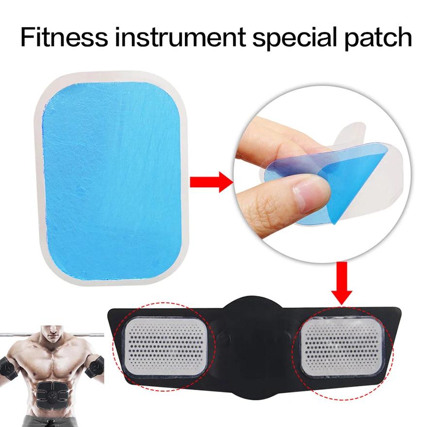 20-50PCS Gel Pads for EMS Abdominal ABS Trainer Weight Loss Hip Muscle Stimulator Exerciser Replacement Massager Gel Patch