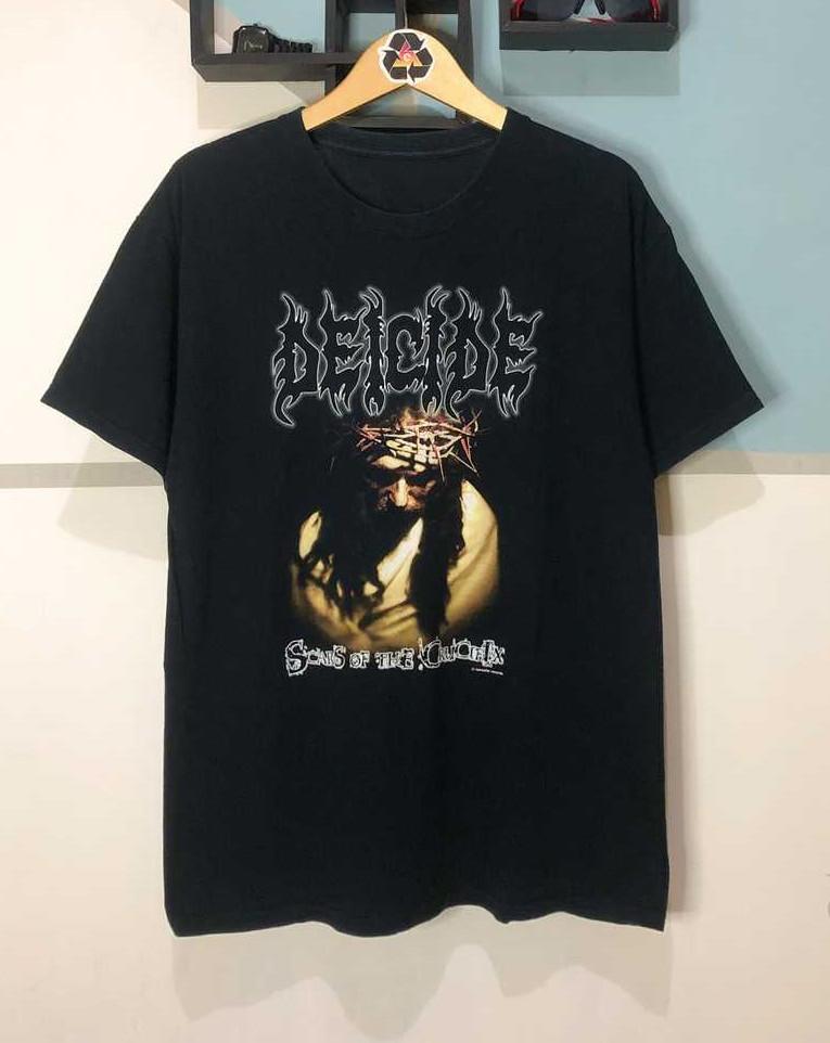 Vintage Deicide Scars Of The Crucifix Death Metal Unisex S-5XL Shirt MK344 S