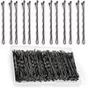 Eabir Bobby Hair Pins/Clips for Women & Girls,Black,48-Piece, 6 Cm