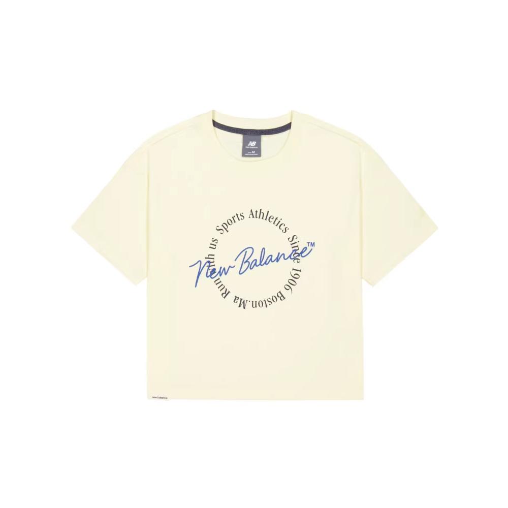 New Balance Short Sleeved SS26 T Shirt Women s WT61V4DW-DGL L