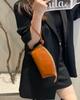 Retro First-layer Cowhide Women's Bags Women's Bags Fashionable and Practical Dumpling Bags Shell Bags Simple and Versatile Hand Grab Bags