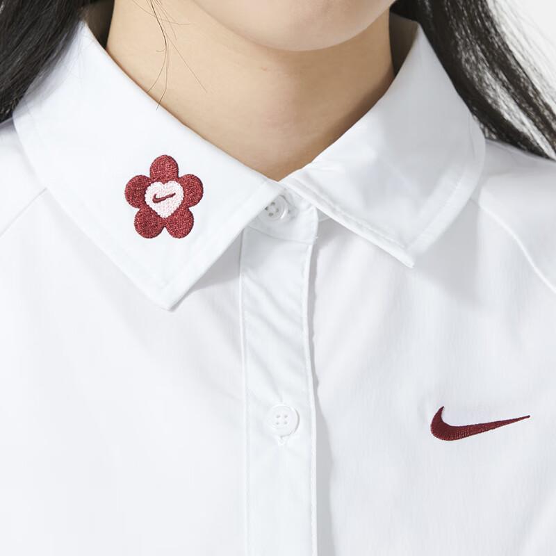 New Nike Sportswear SS24 Shirt Women's White HF1131-100