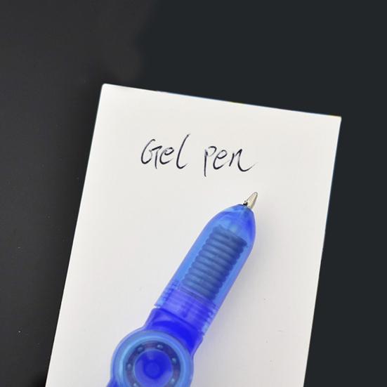 Lighting Fingertip Gyro Ballpoint Pen Stress Relief Gift Kids School Stationery
