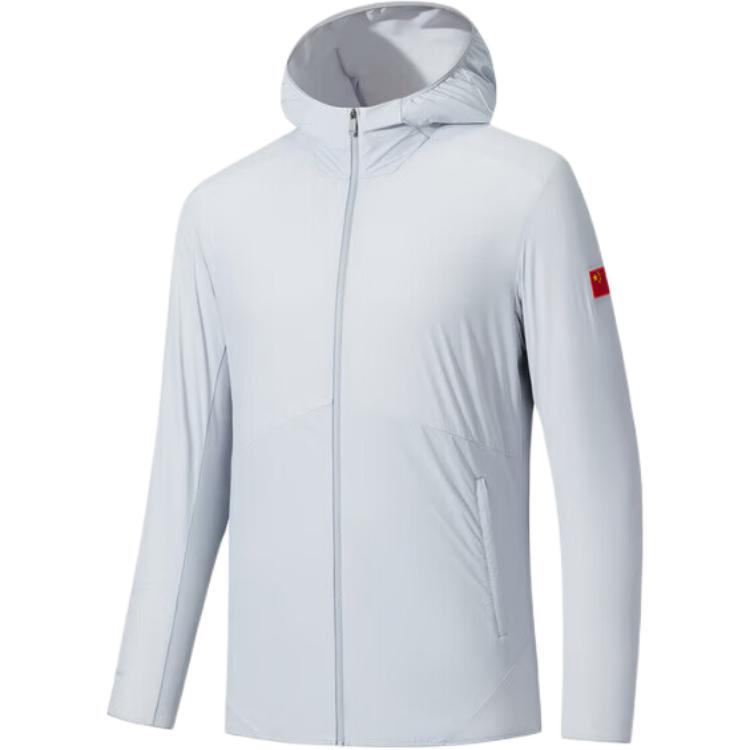 Anta Champion All-Weather Series Hooded Casual Simple UV Protection Clothing Men Outerwear 152520610-7 2XL