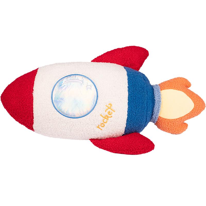 Ruimte Thema Feest Huisdecoratie Schattige Astronauten Ufo Raket En Vliegtuig Pluche Speelgoed Jongens Tent Kamer Sierkussens