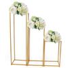 3Pcs Wedding Flower Stand Metal, 40/60/80 cm Metal Prop Party Display Decoration for Wedding Decoration Window Display