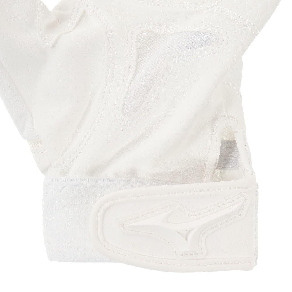 Mizuno Baseball Fielding Left High School Baseball Rules Compliant 1EJEY26010 Glove, Hand, Model, (White/JM/Jr)