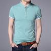 Short-Sleeved T-shirt Men's Summer New Stand Collar Polo Shirt Men Half-Sleeve Bottoming Shirt