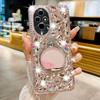 Huawei Mate 80 Pro Case with Perfume Bottle Holder, Luxury Fashion Phone Cover for P70 P60 Nova 14 Shockproof Protective Case