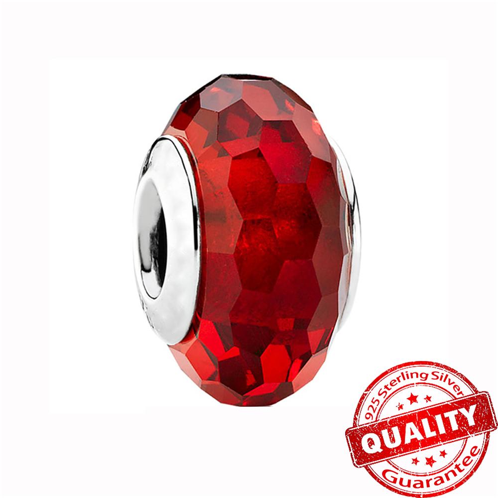 Margele Autentice din Cupru Sterling 925, Sticlă Colorată Murano, Charm Pene, Compatibil cu Brățară Moment, Cadouri Zircon Fin pentru Fete