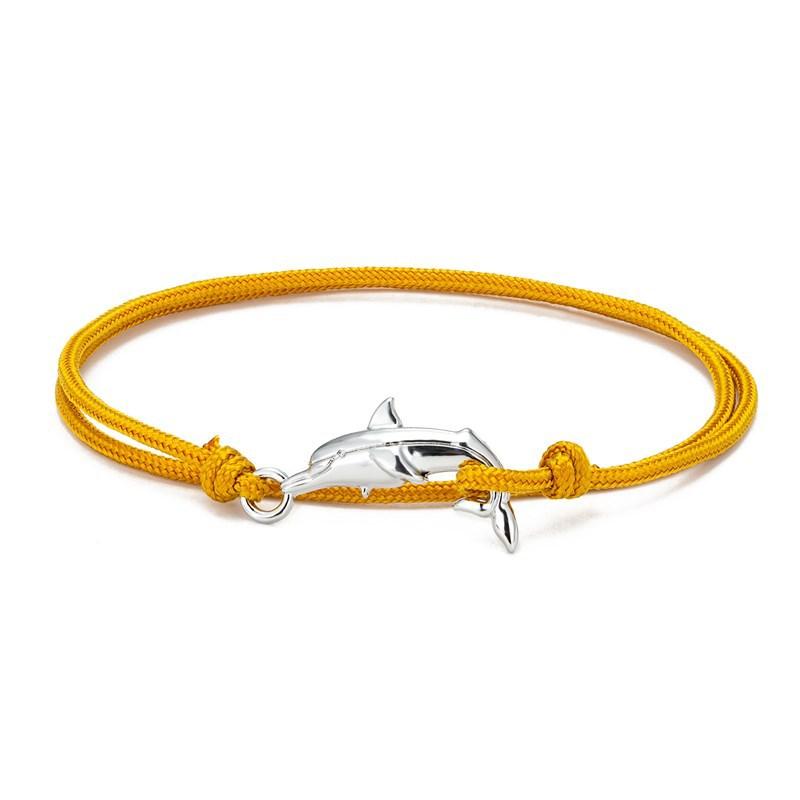 Little Fresh Dolphin Couple Bracelet Multi-Circle Adjustment Jewelry Ocean Series