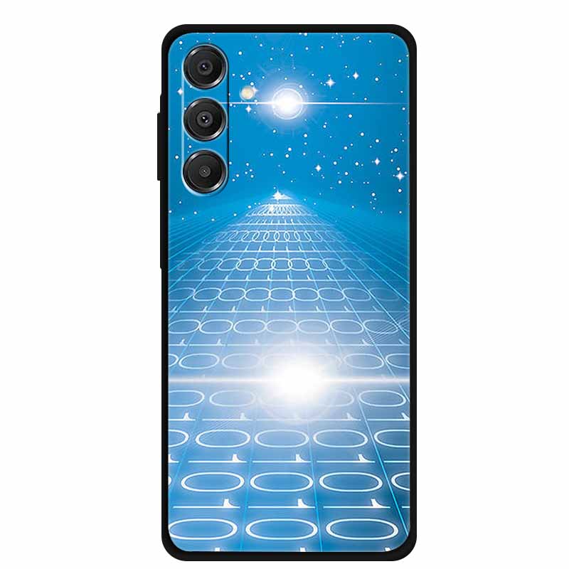 For SAMSUNG GALAXY A37 A57 5G Case Original Soft Silicone TPU Phone Cases Cover Samsung A57 A37 5G Fashion Protector Planet Capa