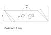 Dláto, Návlek radlice levý Kverneland Vulcan Pasuje Šroub M12X34Ov2