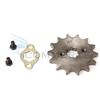 530# 20mm 10T-21T Teeth Front Engine Sprocket Chain With Locker Motorcycle Dirt Bike PitBike ATV Quad Buggy Motorcycle Parts