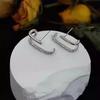 Kabuya [U-shaped geometry] light luxury trend, unique personality, simple earrings zk207