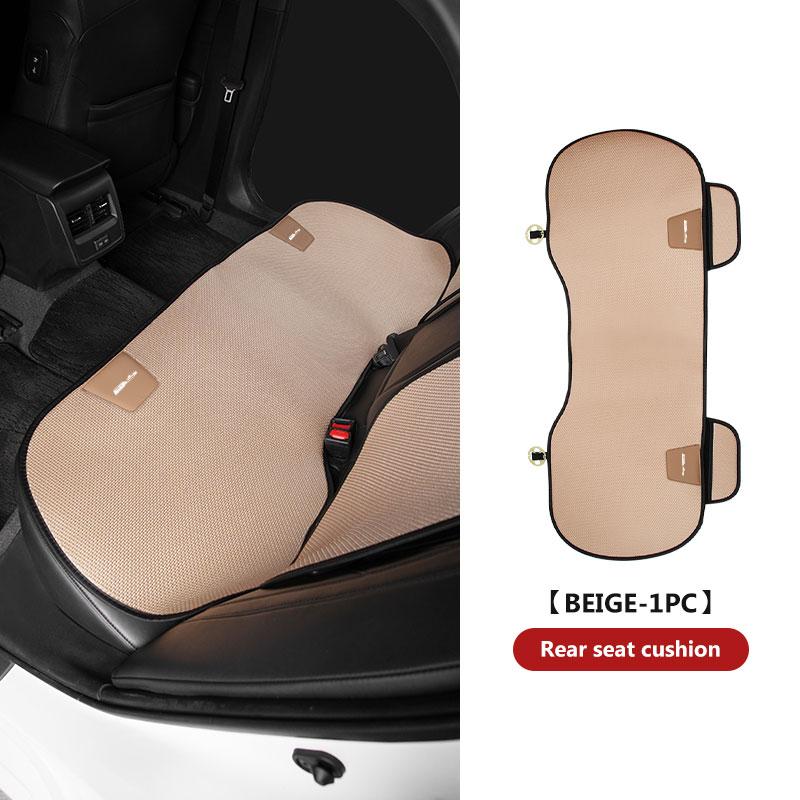 Car Ice Silk Seat Pad Breathable Mat Lumbar Support Mat Accessories For KIA Rio K5 K2 Sportage Ceed Sorento Picanto Stinger Soul QD2