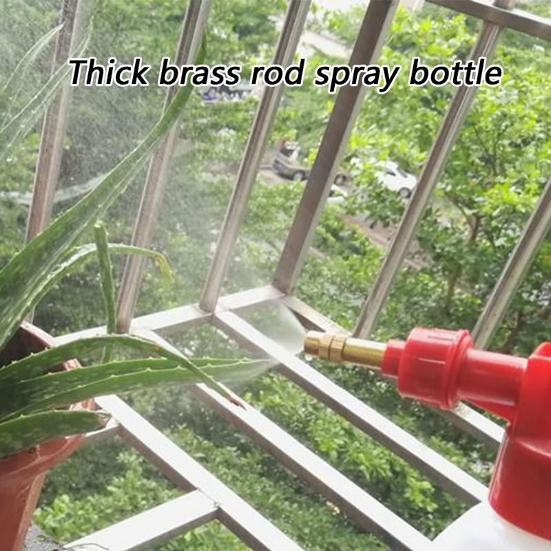 Reinforced Metal Frame Watering Can Sprayed Bottle With Comfort Handle Adjustable Misting Control For Plant Maintenance