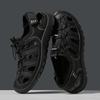 Fashion Leisure Walk Mens Casual Summer Shoes Outdoor Breathable Beach Shoes Fashion Sport Sandals All-match Hollow Out Flats Sneakers