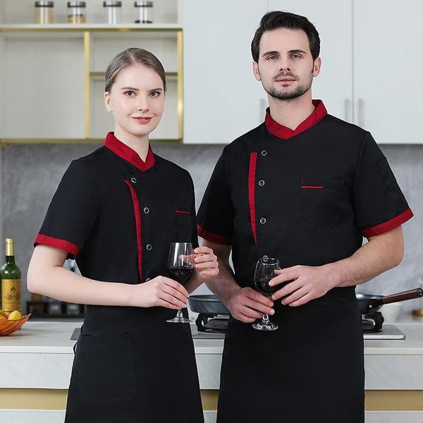 Unisex Chef Jacket Mens Chef Jacket Restaurant Kitchen Chef Uniform Restaurant Hotel Kitchen Cooking Clothes Catering Chef Shirt