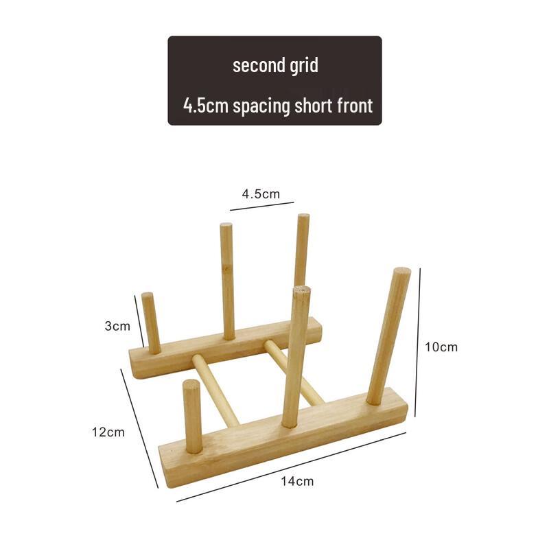 

Wooden Plate Display & Drain Rack