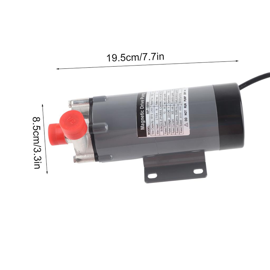 Pompa per birra magnetica in acciaio inossidabile resistente alle alte temperature per la produzione di birra fatta in casa