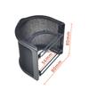 1 Stück Handmikrofon Schirm Popfilter Verbesserte Doppelschicht Metallgitter Schaumstoff Etamin Schicht Mikrofon Windschutz Abdeckung