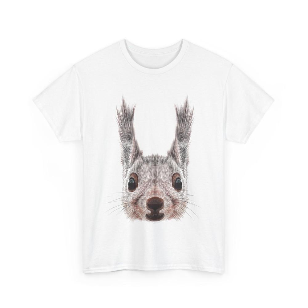 

Squirrel Face T-Shirt, Rodents Squirrel Lovers Animals Rodentology Shirt S