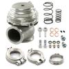 Car Universal 44mm External Wastegate V-Band Flanged Turbo Waste Gate For Supercharge Turbo Manifold With Logo Car Accessories