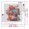 5d DIY Diamond Painting Cross Stitch Botany Succulent Potted Plant Diamond Embroidery Mosaic Full Round Drill Home Decor Arts