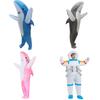 Clown Shark Flamingo Pig Koala Animal Inflatable Suit Cosplay Party Halloween