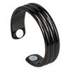 Men Women Adjustable Magnetic Ring Black Metal Stylish Fatigue Joint Soreness Relief Ring Jewlery Accessory